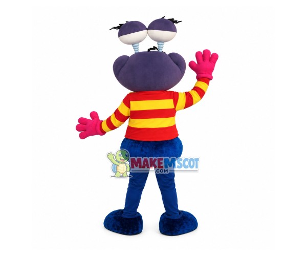 Huge Mosquito With Popping Eyes Mascot Costume Huge Mosquito With Popping Eyes Mascot Costume