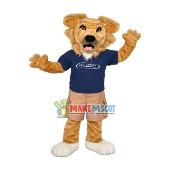 Technology Dog Mascot Costume For Navigation Company