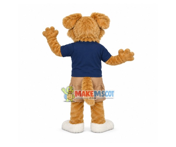 Technology Dog Mascot Costume For Navigation Company