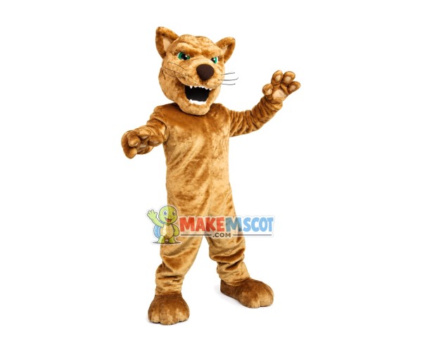Threatening Adult Tiger In The Forest Mascot Costume Threatening Adult Tiger In The Forest Mascot Costume