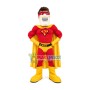 The Hero In Eye-catching Yellow Panties Mascot Costume