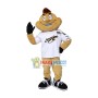 Calm Smiley Doll Mascot Costume Of College