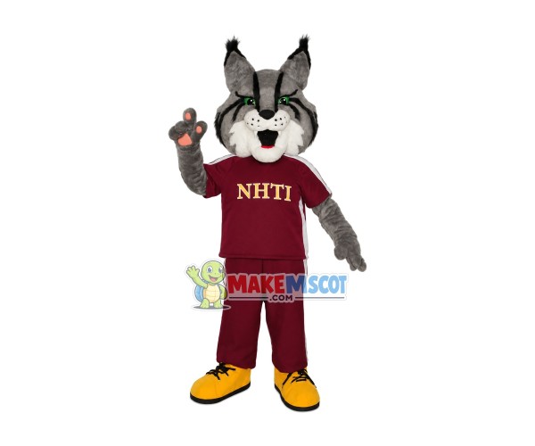 Instructor Tiger of Training Academy Mascot Costume