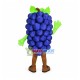 Bunch of Vibrant Blue Grapes Mascot Costume Bunch of Vibrant Blue Grapes Mascot Costume