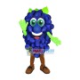 Bunch of Vibrant Blue Grapes Mascot Costume