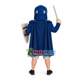 Fighting Warrior In Strong Armor Mascot Costume Fighting Warrior In Strong Armor Mascot Costume