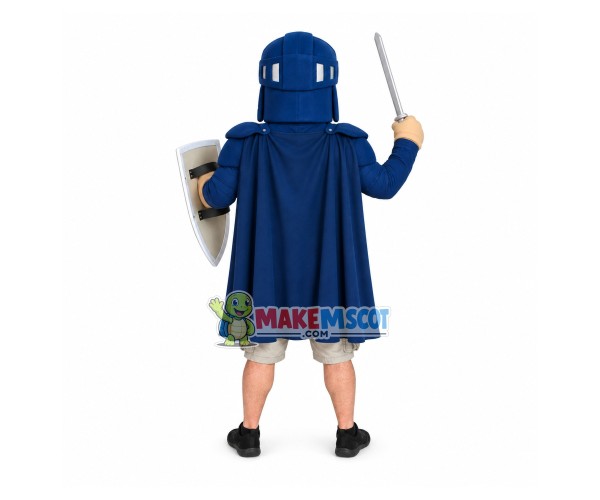 Fighting Warrior In Strong Armor Mascot Costume Fighting Warrior In Strong Armor Mascot Costume