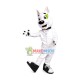 Active Domestic White Pet Dog Mascot Costume Active Domestic White Pet Dog Mascot Costume