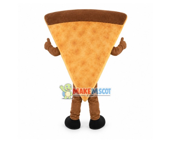 Piece Of Sausage Pizza Mascot Costume Piece Of Sausage Pizza Mascot Costume