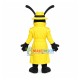 Mysterious Agent Black Bee Mascot Costume Mysterious Agent Black Bee Mascot Costume