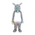 Blue Horns Rhino Mascot Costume