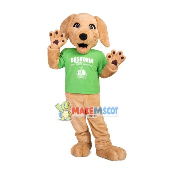 Lovely Brown Dog Mascot Costume For Pet Hospital