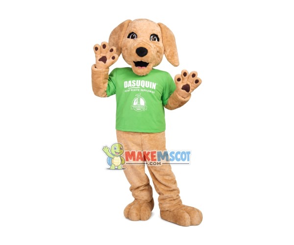 Lovely Brown Dog Mascot Costume For Pet Hospital Lovely Brown Dog Mascot Costume For Pet Hospital