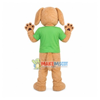 Lovely Brown Dog Mascot Costume For Pet Hospital Lovely Brown Dog Mascot Costume For Pet Hospital