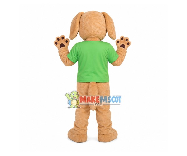 Lovely Brown Dog Mascot Costume For Pet Hospital Lovely Brown Dog Mascot Costume For Pet Hospital