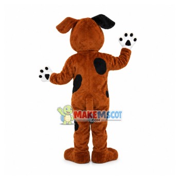 Lovable Pet Dog With Name Tag Mascot Costume