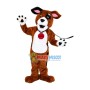 Lovable Pet Dog With Name Tag Mascot Costume