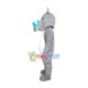 Blue Horns Rhino Mascot Costume Blue Horns Rhino Mascot Costume