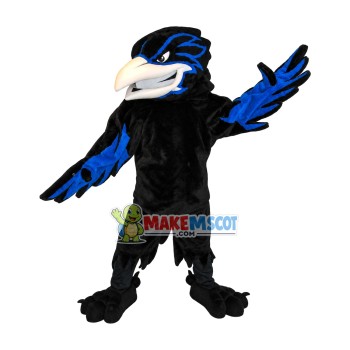 Prey Swift Black Falcon Mascot Costume
