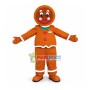 Christmas Frosting Gingerbread Man Mascot Costume