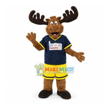 Creative Moose Mascot Costume For World Cube Association Creative Moose Mascot Costume For World Cube Association