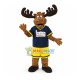 Creative Moose Mascot Costume For World Cube Association Creative Moose Mascot Costume For World Cube Association