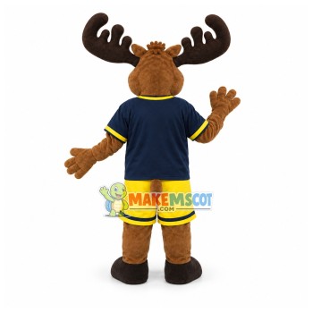 Creative Moose Mascot Costume For World Cube Association Creative Moose Mascot Costume For World Cube Association