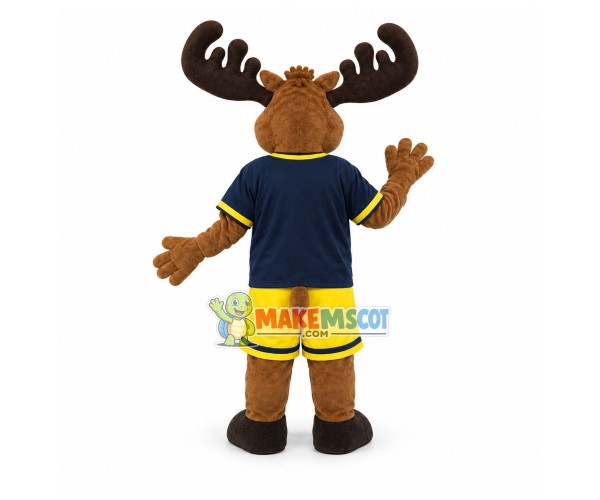Creative Moose Mascot Costume For World Cube Association Creative Moose Mascot Costume For World Cube Association
