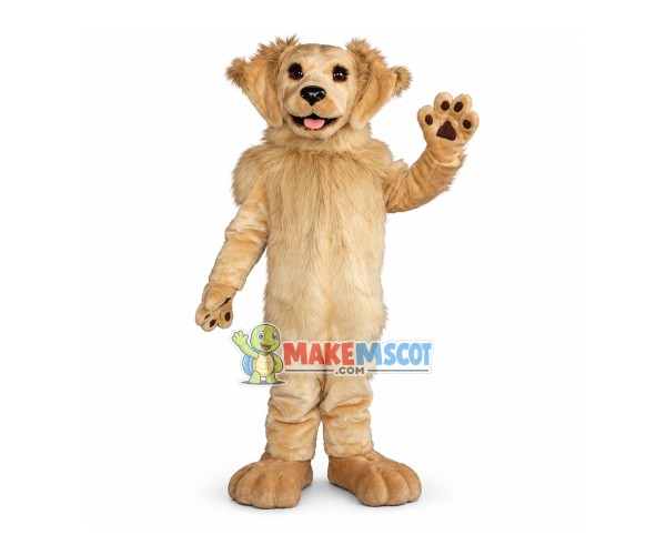 Lightweight Plush Brown Dog Mascot Costume Lightweight Plush Brown Dog Mascot Costume