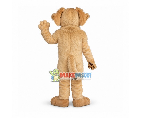 Lightweight Plush Brown Dog Mascot Costume Lightweight Plush Brown Dog Mascot Costume