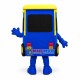 Small Capacity Blue School Bus Mascot Costume Small Capacity Blue School Bus Mascot Costume