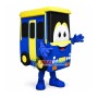 Small Capacity Blue School Bus Mascot Costume