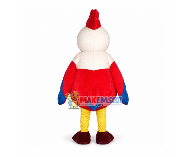 Nice Cartoon Red Chicken Mascot Costume Nice Cartoon Red Chicken Mascot Costume
