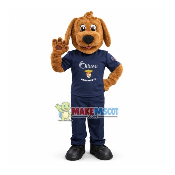 Professional Nursing Staff Dog Mascot Costume