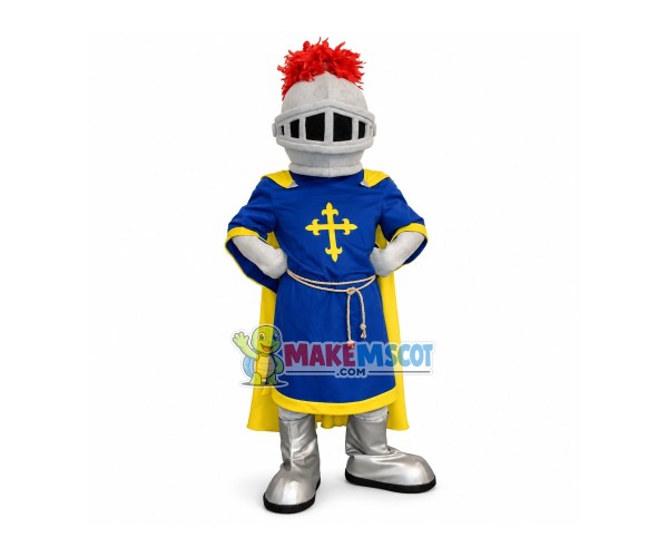 Glory Soldier of The Holy Knights Mascot Costume Glory Soldier of The Holy Knights Mascot Costume
