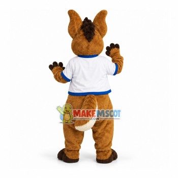Outgoing Kangaroo Of College Mascot Costume Outgoing Kangaroo Of College Mascot Costume