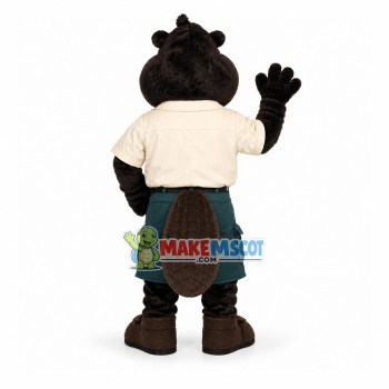 Smart Researcher Squirrel Mascot Costume Smart Researcher Squirrel Mascot Costume