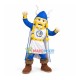 Power Blond Samurai Mascot Costume