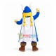 Power Blond Samurai Mascot Costume