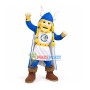 Power Blond Samurai Mascot Costume