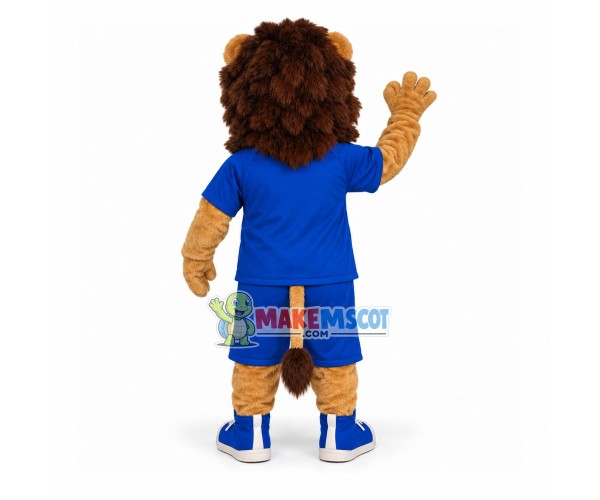 Sport Lion of The Rugby Team Mascot Costume Sport Lion of The Rugby Team Mascot Costume