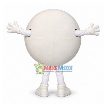 Round Doll of Prohibition Sign Mascot Costume Round Doll of Prohibition Sign Mascot Costume