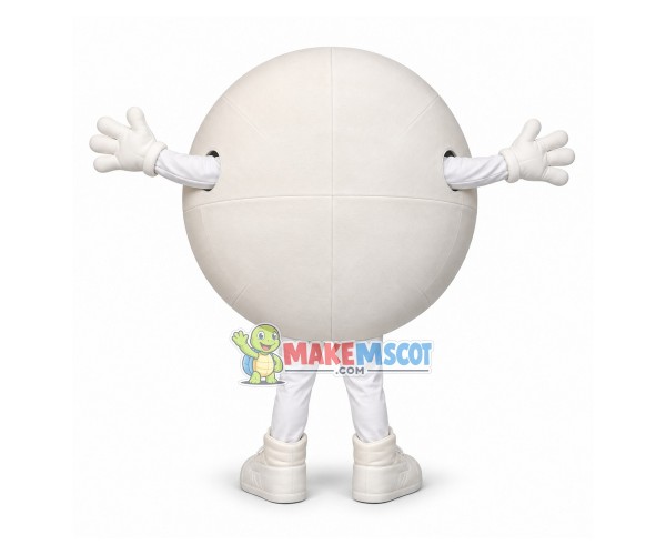 Round Doll of Prohibition Sign Mascot Costume Round Doll of Prohibition Sign Mascot Costume