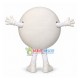 Round Doll of Prohibition Sign Mascot Costume Round Doll of Prohibition Sign Mascot Costume