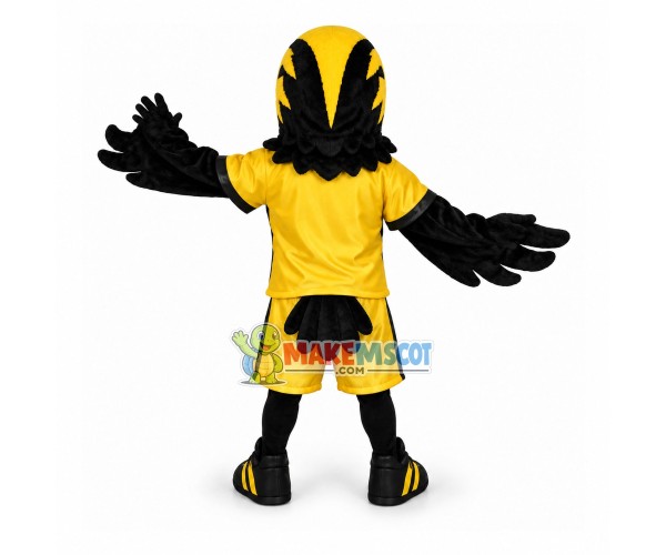 Great Basketball Player Falcon Mascot Costume Great Basketball Player Falcon Mascot Costume