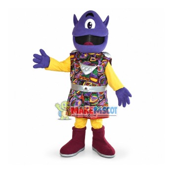 Single-eyed Monster In National Costume Mascot Costume
