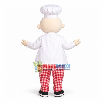 Friendly Pizza Chef Mascot Costume Friendly Pizza Chef Mascot Costume