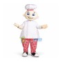 Friendly Pizza Chef Mascot Costume