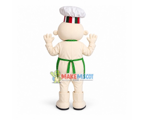 Careful Restaurant Apprentice Mascot Costume