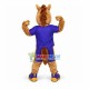 Strong Power Horse With Sport Set Mascot Costume Strong Power Horse With Sport Set Mascot Costume